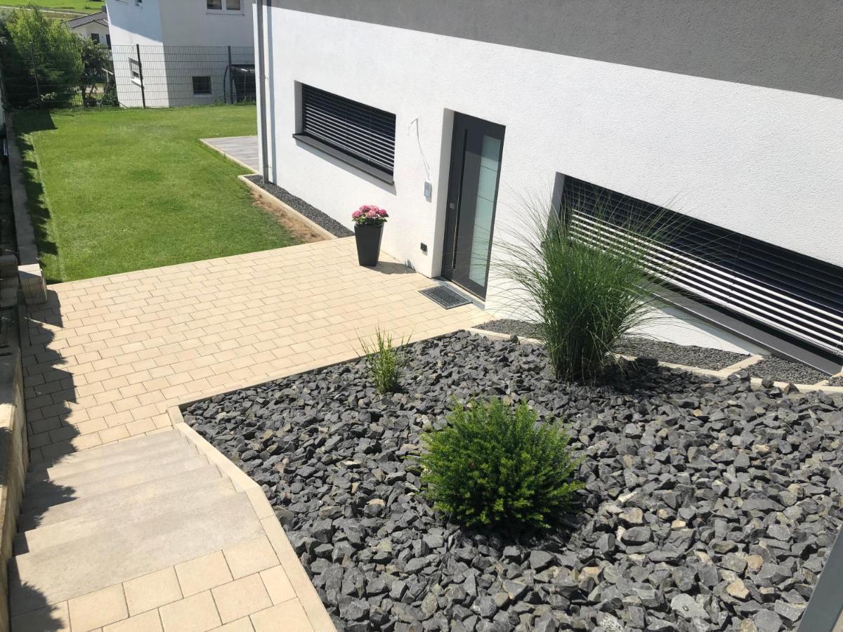 Moderne Ferienwohnung Mit Terrasse Und Garten Verwaltungsgemeinschaft Haldenwang Esterno foto