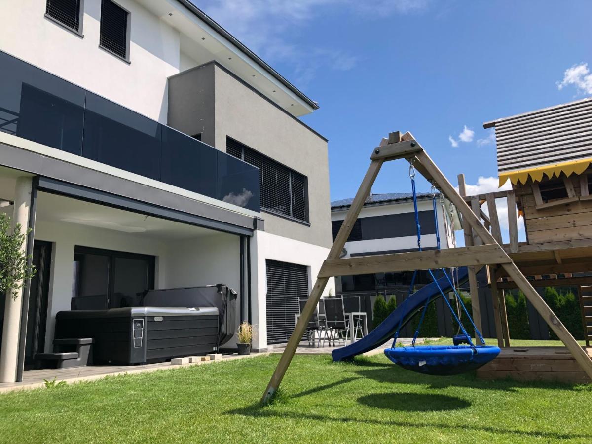 Moderne Ferienwohnung Mit Terrasse Und Garten Verwaltungsgemeinschaft Haldenwang Esterno foto