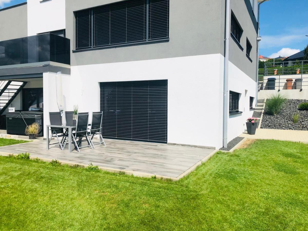Moderne Ferienwohnung Mit Terrasse Und Garten Verwaltungsgemeinschaft Haldenwang Esterno foto